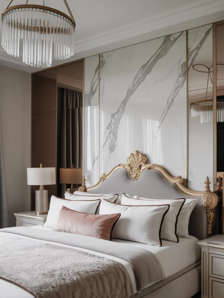 Understated glam touches