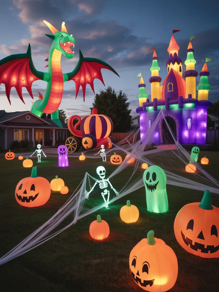 Use Lawn Inflatables for Grand Impact