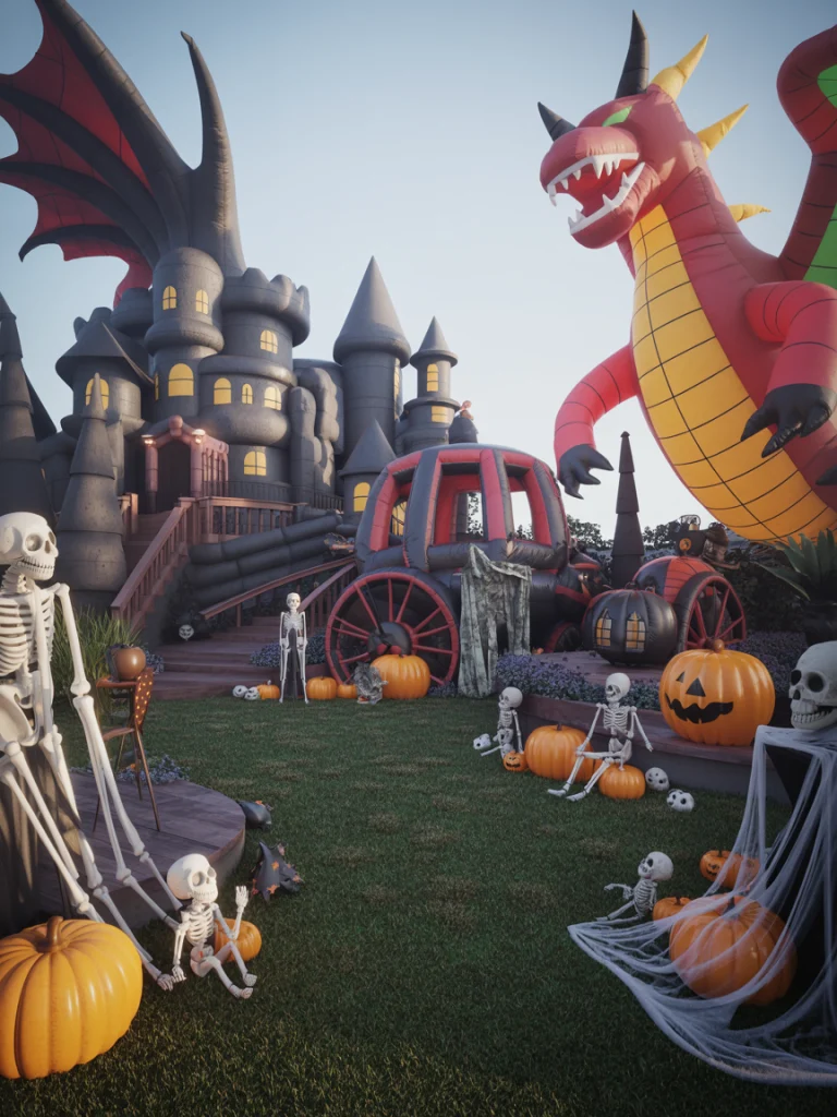 Use Lawn Inflatables for Grand Impact ideas