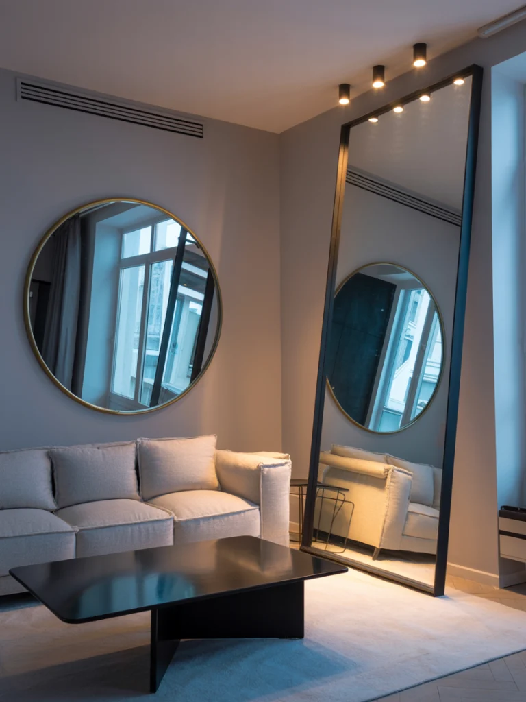 Use Mirrors as Statement Pieces