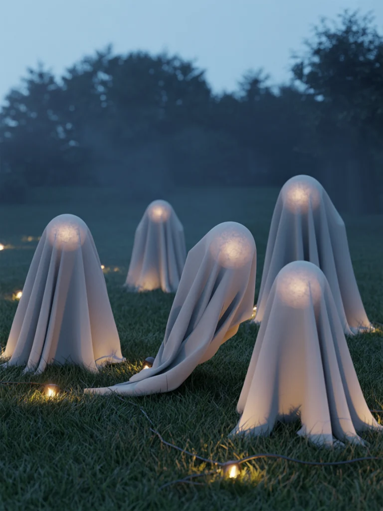 Yard Ghosts That Float in the Wind ideas
