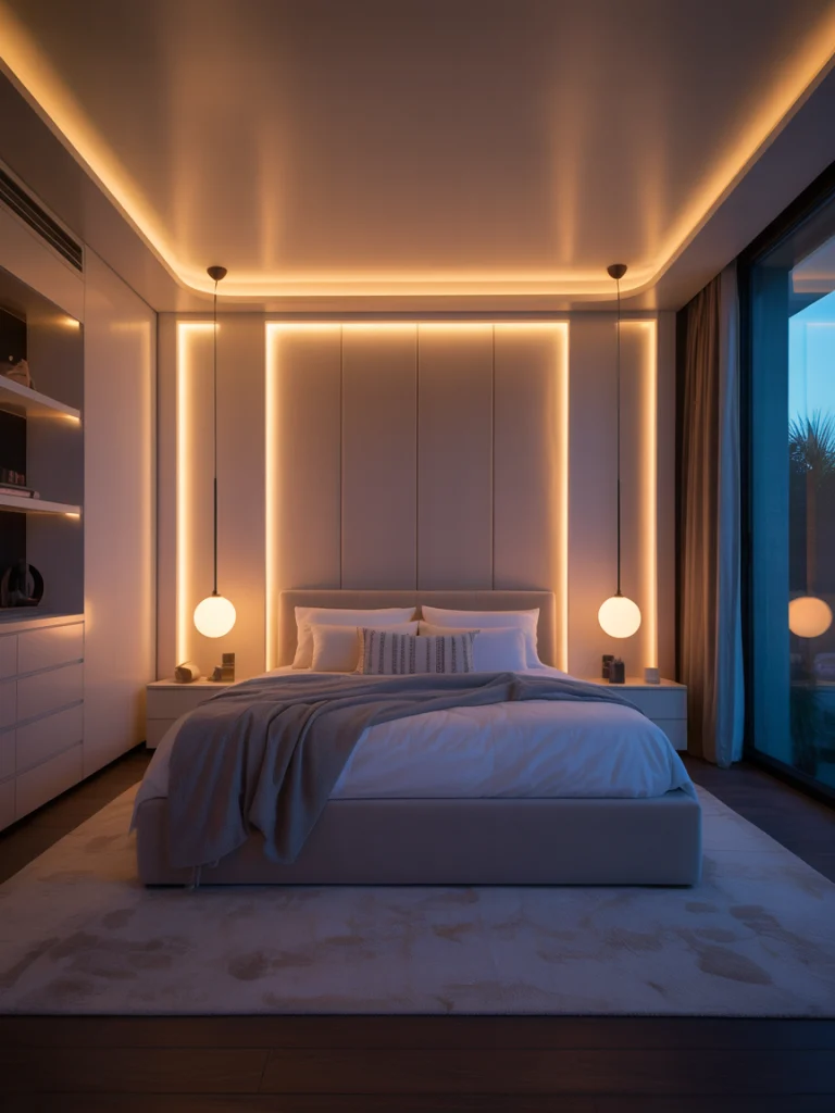 Ambient lighting coves